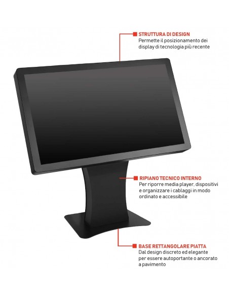 KILH5XX-S-EUK - TOTEM MULTIMEDIALE PEERLESS-AV