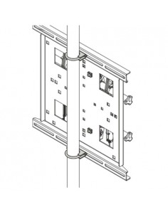 FCAVCU20 - 2 staffe a U rotonde per FCAVCA