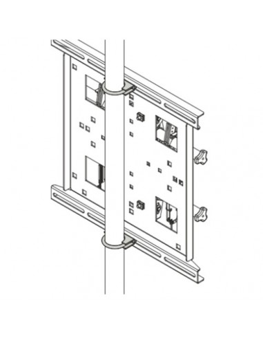 FCAVCU20 - 2 staffe a U rotonde per FCAVCA