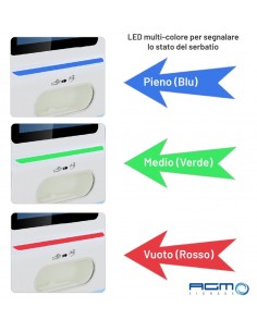 Totem multimediale con sanitizer