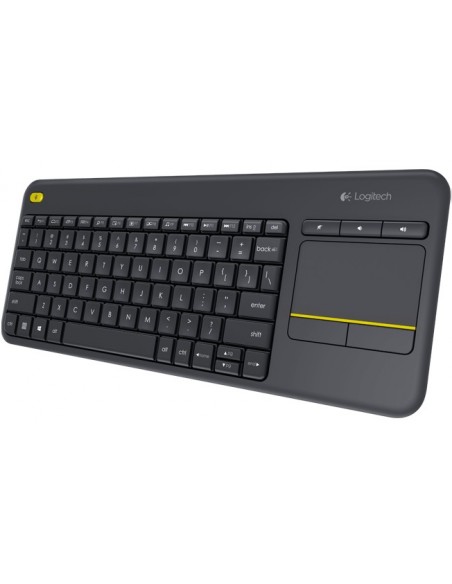 K400+ - Tastiera + Mouse Pad Wireless Nera