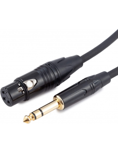 Cavo audio da XLR F a Jack...