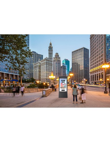 KOP55XHB-EUK - Totem 55" Esterno Nero