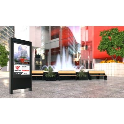 OLF49BP-LG - Outdoor Kiosk for 49" LG