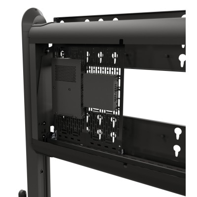 LSCUB - Carrello Voyager ad altezza regolabile nero
