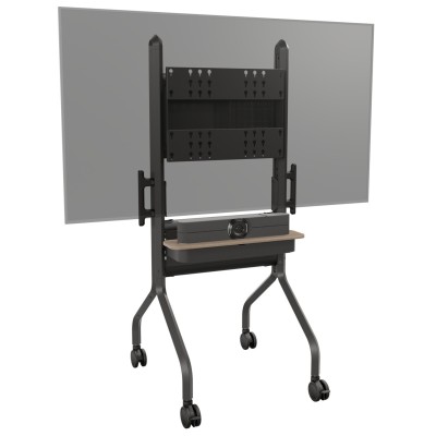 LSCUB - Carrello Voyager ad altezza regolabile nero