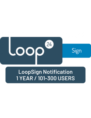 LoopSign Notification 1 anno 101-300...