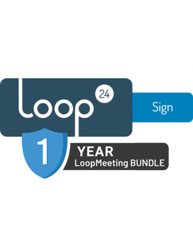 LoopSign 1 anno LoopMeeting bundle
