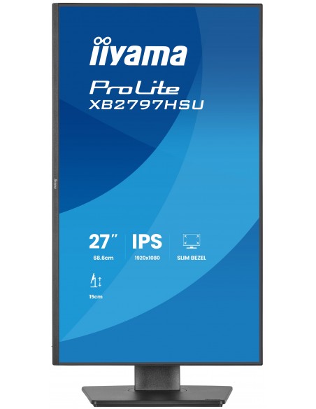 Monitor iiyama 27" IPS Full HD 1920 x 1080 (16:9) 350 cd/m2