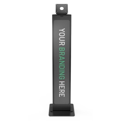 140B - BrandMe Brandable Floor Stand Black