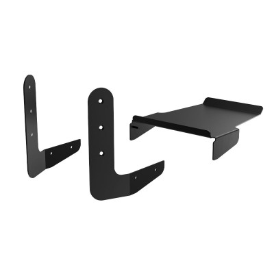 BMTRAY02B - Ripiano per stand BrandMe nero