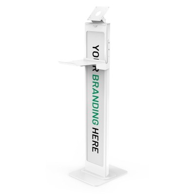 BMTRAY02W - Ripiano per stand BrandMe bianco